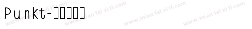 Punkt字体转换