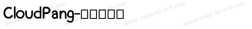 CloudPang字体转换