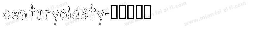centuryoldsty字体转换