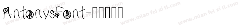 AntonysFont字体转换