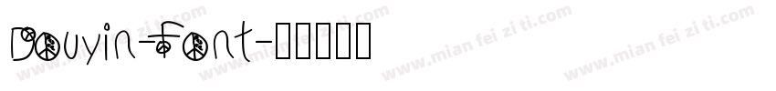 Douyin-Font字体转换