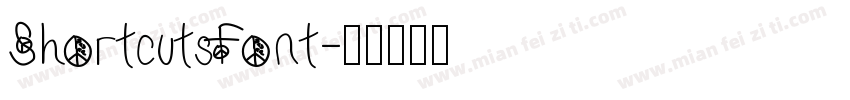 ShortcutsFont字体转换