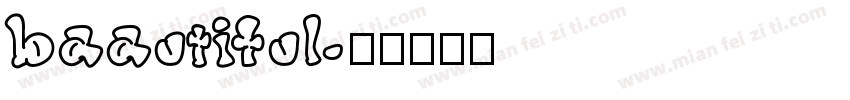 baautiful字体转换