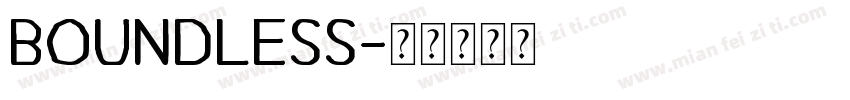 Boundless字体转换
