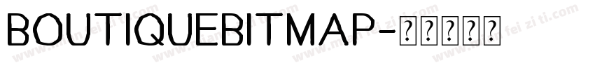 boutiquebitmap字体转换
