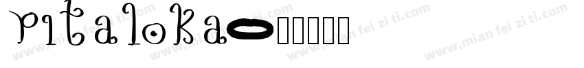 Pitaloka字体转换