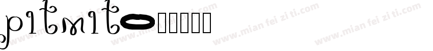 pitmit字体转换