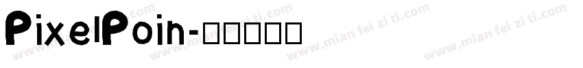 PixelPoin字体转换