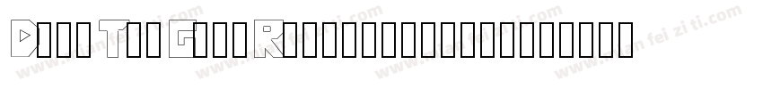 DropTheGameRegular-rg22y字体转换