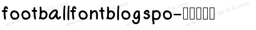 footballfontblogspo字体转换