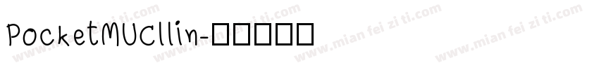 PocketMUCllin字体转换
