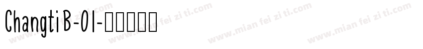 ChangtiB-01字体转换