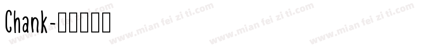 Chank字体转换
