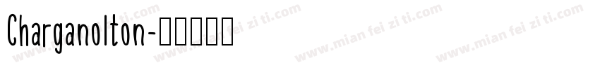 Charganolton字体转换
