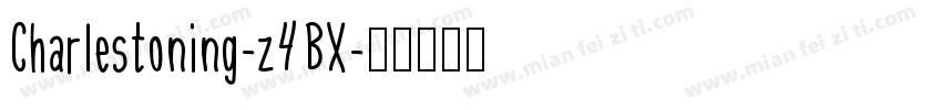 Charlestoning-z4BX字体转换