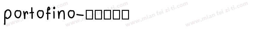 portofino字体转换
