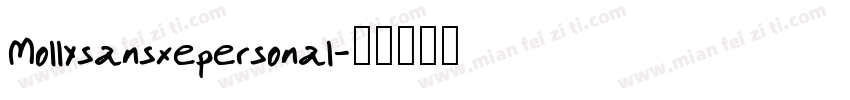 Mollysansxepersonal字体转换