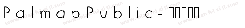 PalmapPublic字体转换