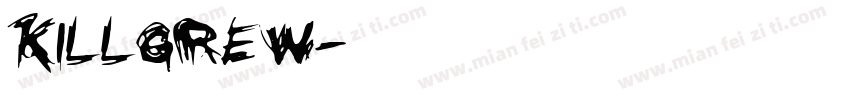 killgrew字体转换