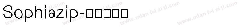 Sophiazip字体转换