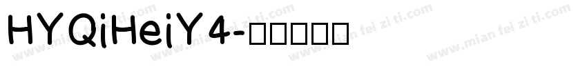 HYQiHeiY4字体转换