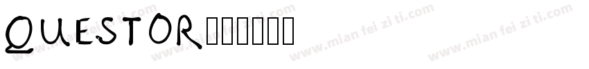 QUESTOR字体转换
