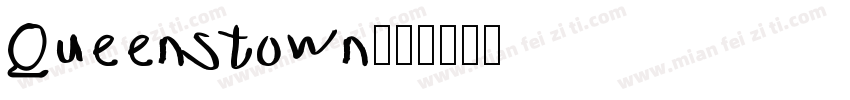 Queenstown字体转换