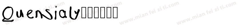 Quensialy字体转换