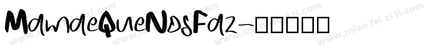 MamaeQueNosFaz字体转换
