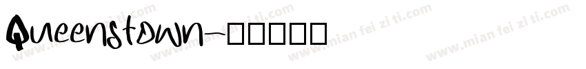 Queenstown字体转换