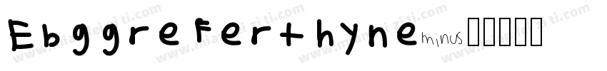 Rottersregular字体转换