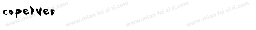 Copelver字体转换