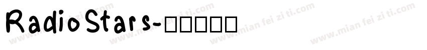 RadioStars字体转换
