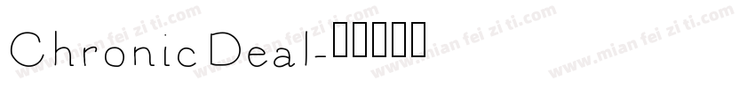 ChronicDeal字体转换