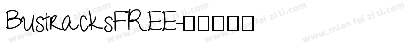 BustracksFREE字体转换