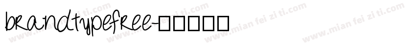 brandtypefree字体转换