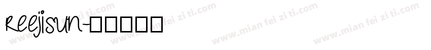 reejisun字体转换