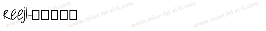 reejl字体转换