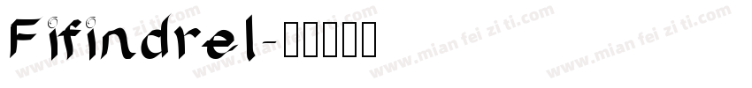 Fifindrel字体转换