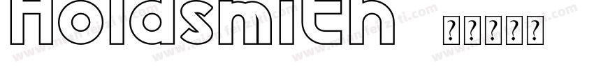 Holdsmith字体转换