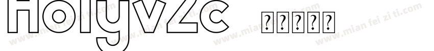 Holyv2c字体转换
