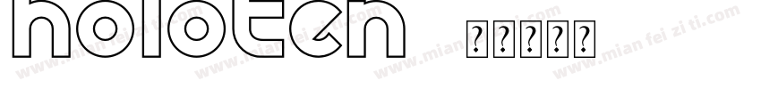 holoten字体转换