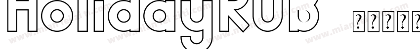 HolidayROB字体转换