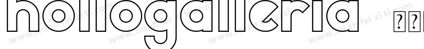 hollogalleria字体转换