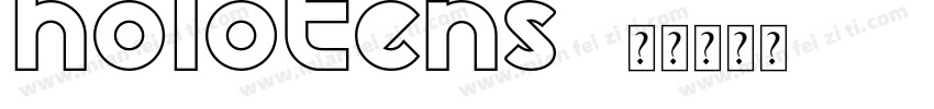holotens字体转换