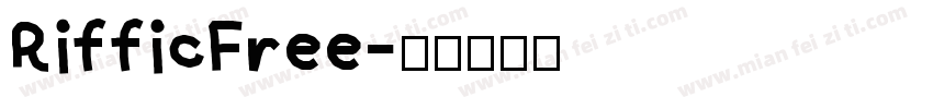 RifficFree字体转换
