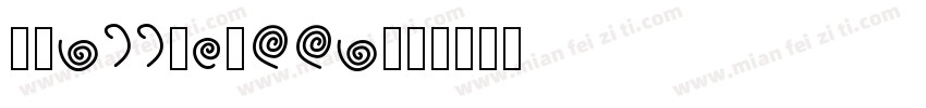 朦胧RiiPopkkR字体转换
