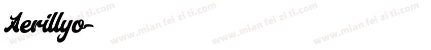 Aerillyo字体转换