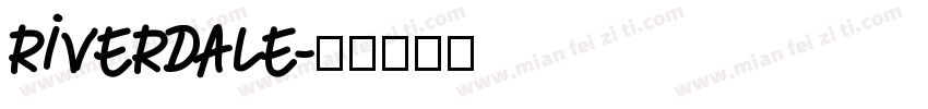 Riverdale字体转换