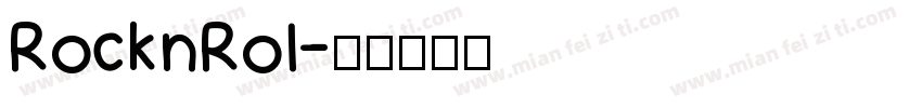 RocknRol字体转换